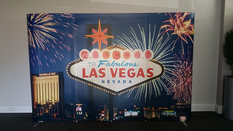 Las Vegas backdrop hire